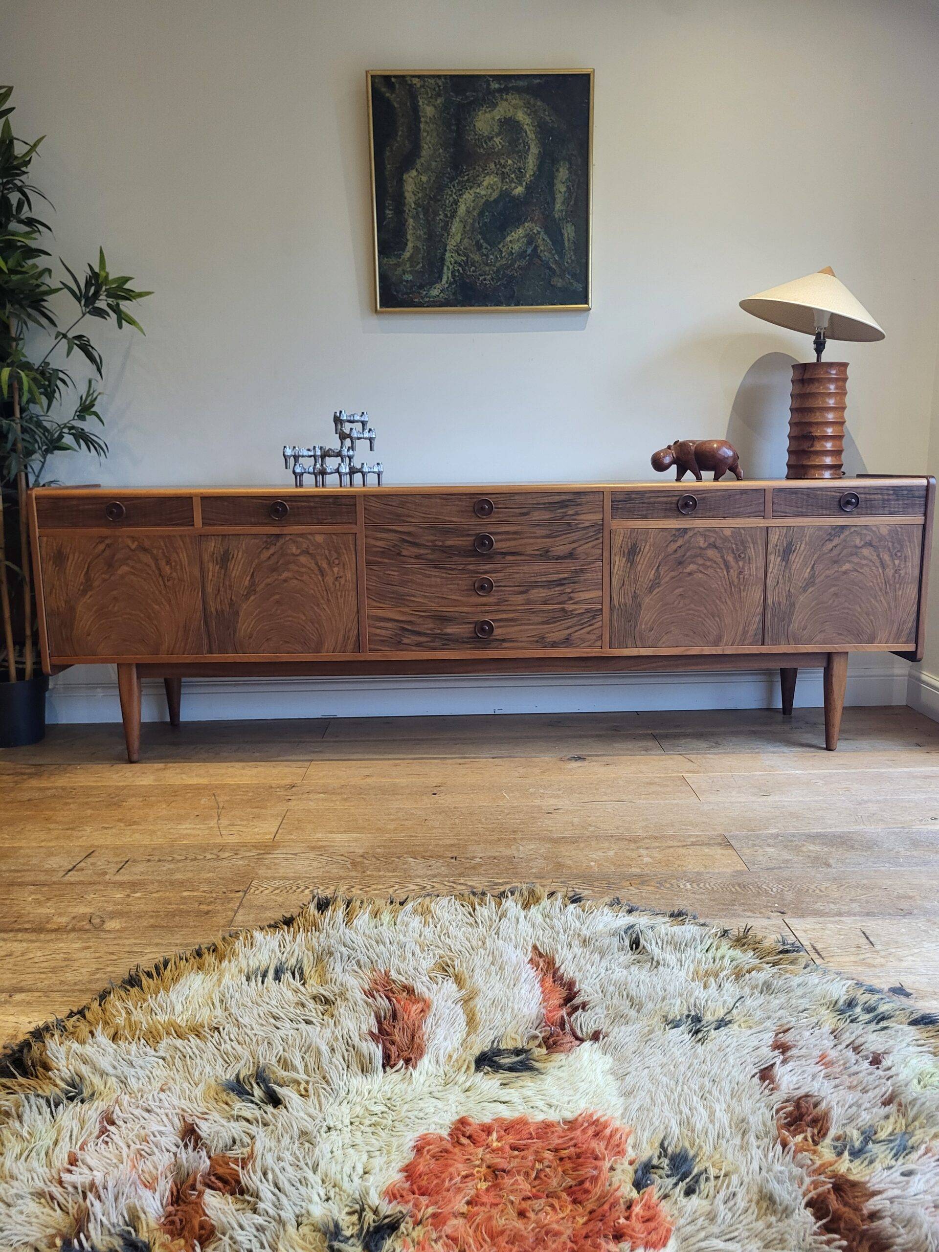 Walnut sideboard